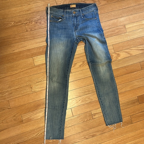 Mother looker ankle fray jeans. - Picture 7 of 10